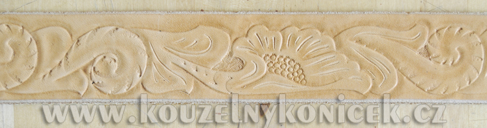 Opasek Floralynn bez přezky