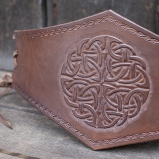 Kožený korzet Celtic Lass SKLADEM